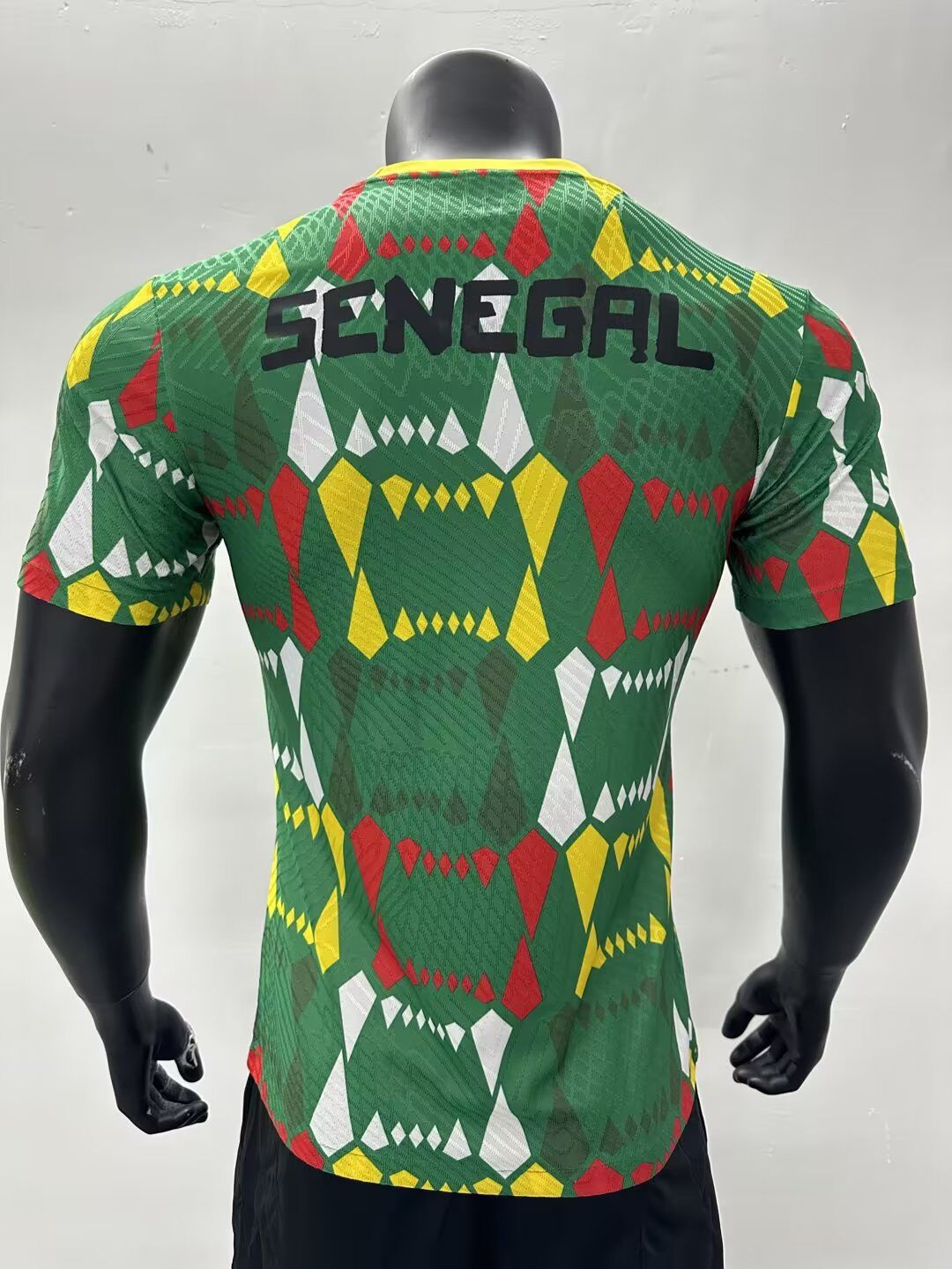 AAA Quality Senegal 23/24 Green/Yellow Training Jersey(Player)